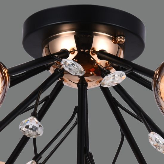 IL1284-10CPA-29 BK GD светильник потолочный