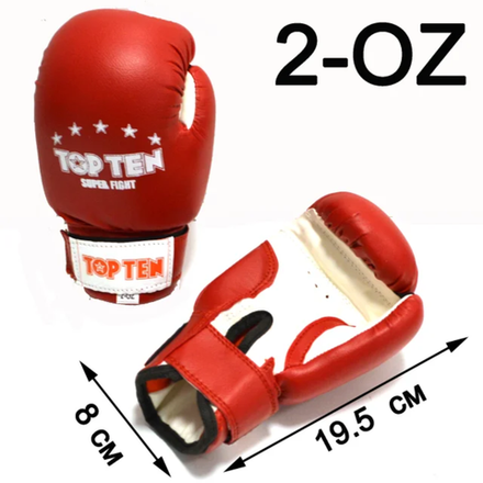 Боксерские перчатки Topten 2-oz