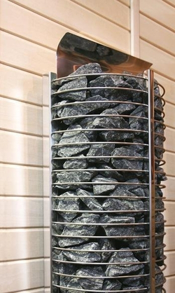 Электрическая печь SAWO TOWER TH6-90NB-WL-P (9 кВт, встроенный пульт, пристенная)