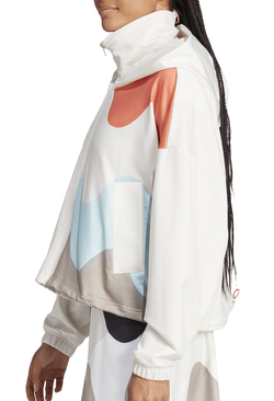 Женская Кофта теннисная Adidas Marimekko Tennis Jacket - cloud white/разноцветный