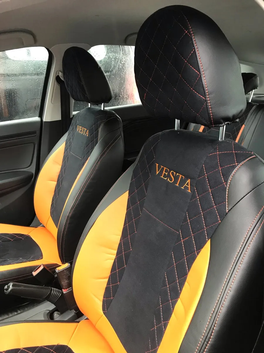 Чехлы Lada Vesta Премиум (Модель №6)