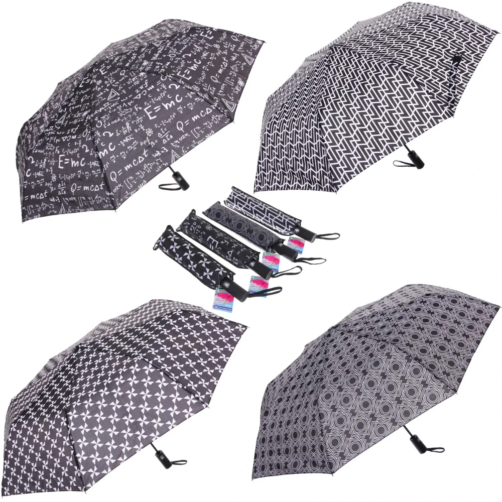 Зонт женский полуавтомат «Тэлли», микс 4 цвета, 8 спиц, d-100см, длина в слож. виде 30см