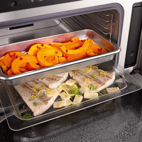 Пароварка с СВЧ Miele DGM6800 CLST