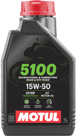 Моторное масло синтетическое MOTUL 5100 4T 15W50