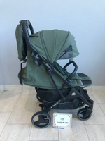 Коляска прогулочная Babalo 2024 Армейский текстиль на черной раме