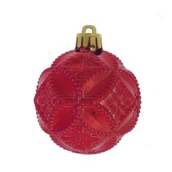 GAEM Набор из 6шт Украшение новогоднее Шар "Карнавал красок", D 6 см, L17,5 W6 H11,5 см