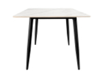 Стол Uni-Form-S.2B SBlack/White Matt Marble 727*800*800