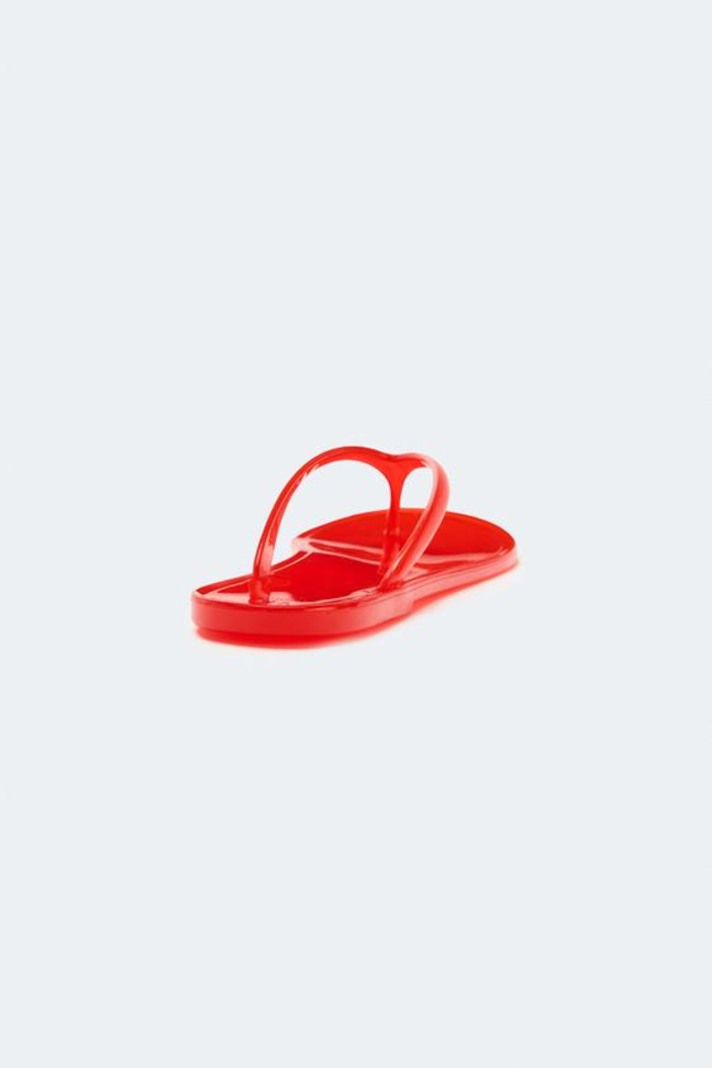 ZARA ШЛЕПАНЦЫ ИЗ РЕЗИНЫ, ОРАНЖЕВЫЙ