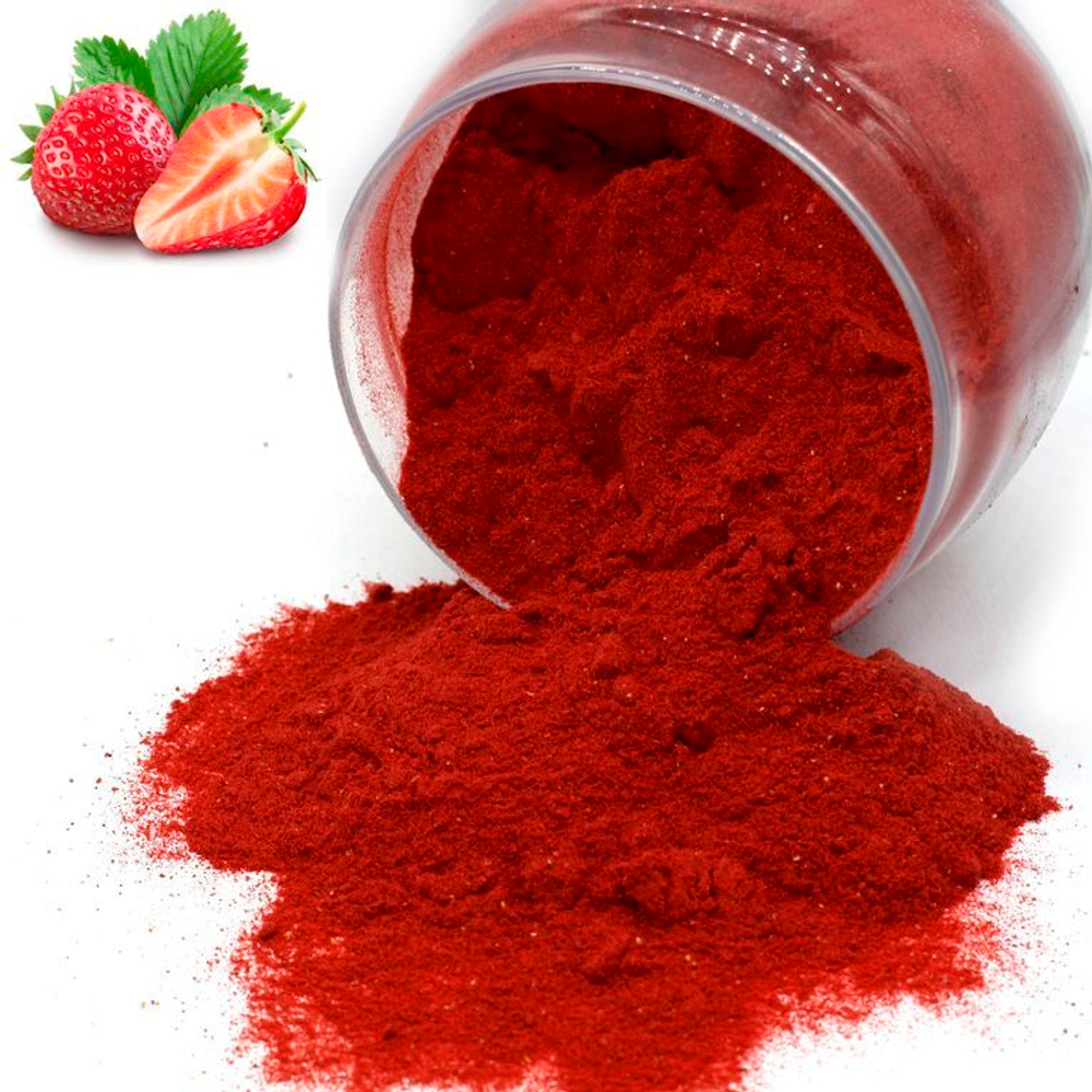 Клубника сублимированной сушки, порошок, 250 гр