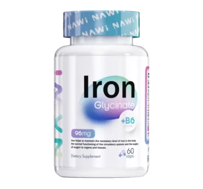 Витамины Nawi Iron Glycinate 60 капсул