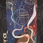 Мужская футболка темно-серая с темно-синим принтом Sesmik by Vlad Sedov VS002/VS0058