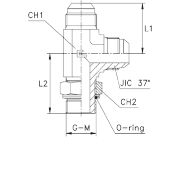 Штуцер FRLG JIC 1.5/8 - BSP 1.1/4