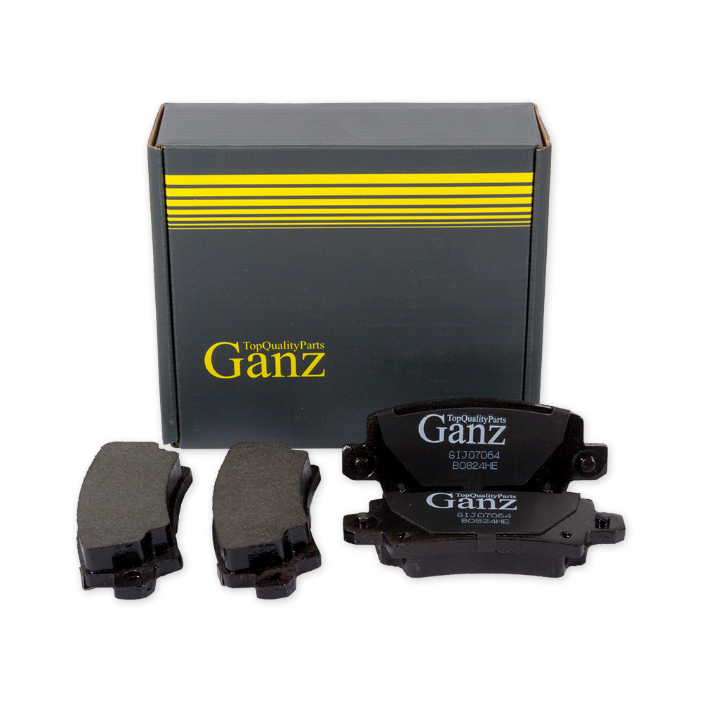 Колодки GANZ задние TOYOTA Cor 1.4-1.8 00- Арт.:GIJ07064