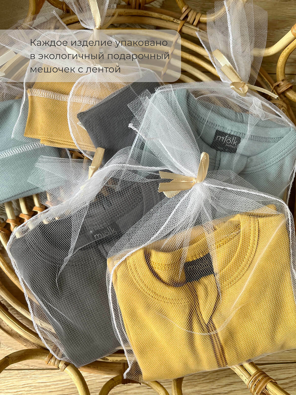 Футболка унисекс Mjölk Горчичный желтый, уценка