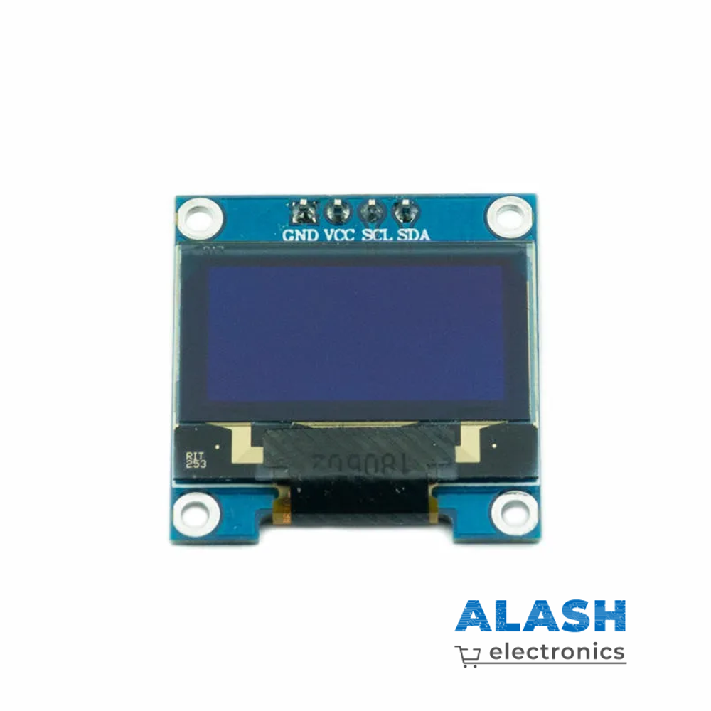 OLED-экран 0,96 дюйма, желтый + синий/ I2C IIC, дисплей связи, компьютерный ЖК-модуль для RPI без пайки