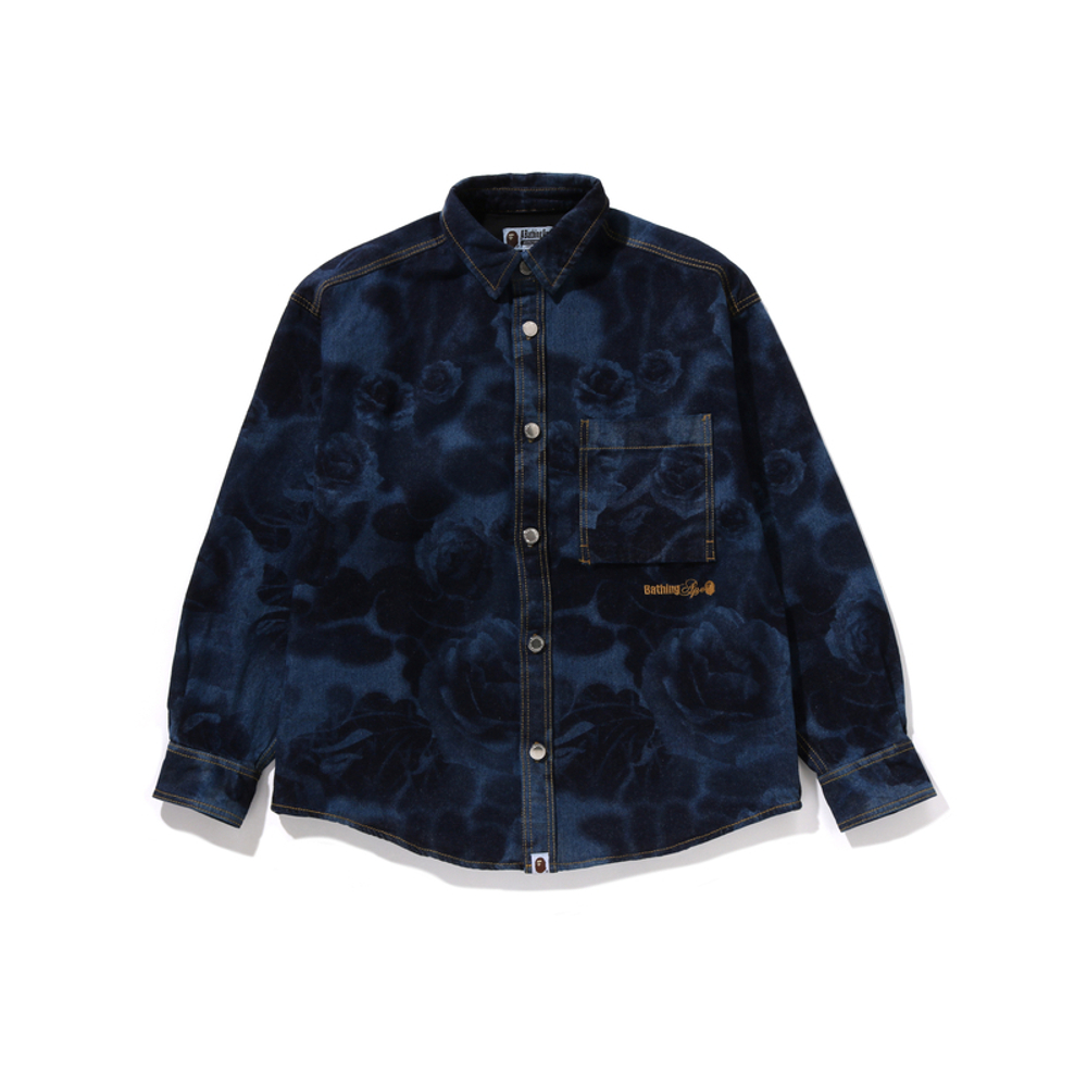 A Bathing Ape Bathing Ape Shirts синий