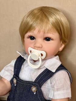 Кукла Реборн виниловая 55см в пакете (FA-326)