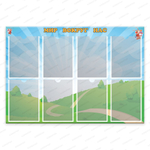 Стенд Мир вокруг нас с карманами А4 413