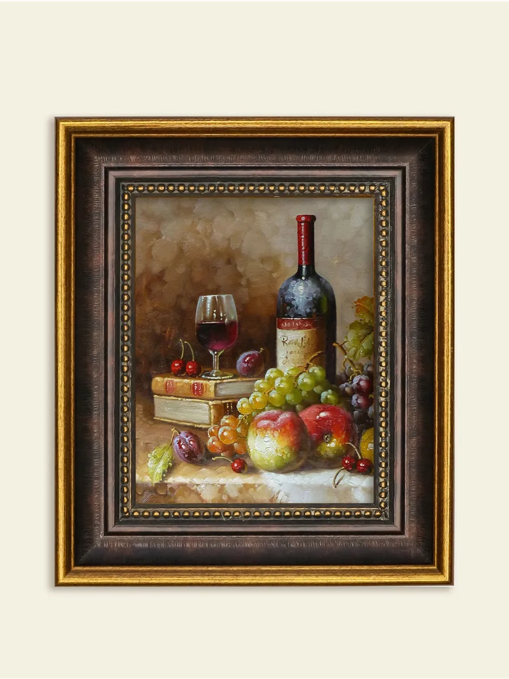 Картина настенная интерьерная в багетной раме 18*21 см