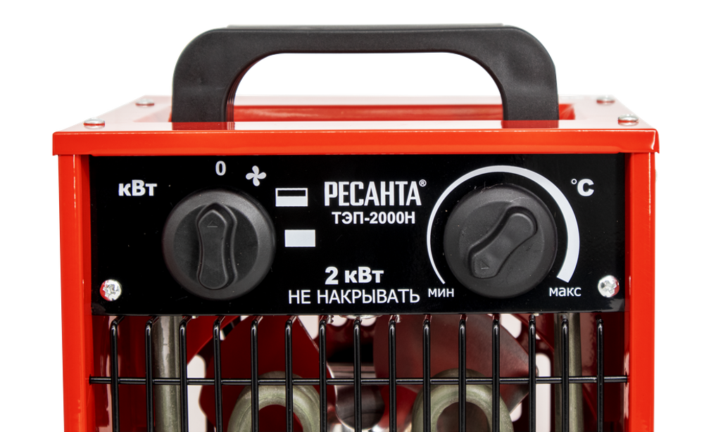 Электрический тепловентилятор РЕСАНТА ТЭП-2000Н - [2 кВт / 220В]