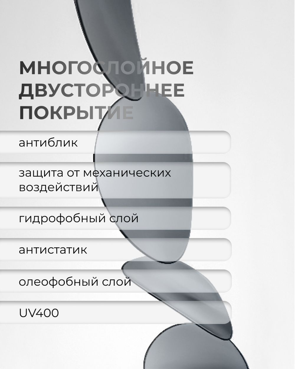 Сбалансированная фотохромная линза BOD 1.6 асферическая