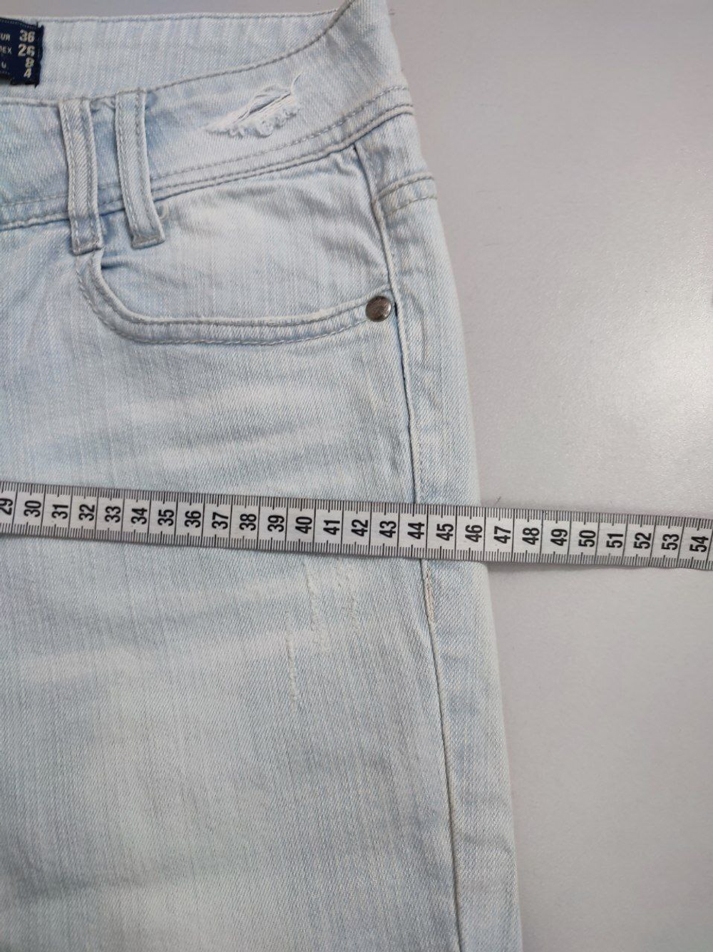 Бриджи Bershka джинсовые 42 размер