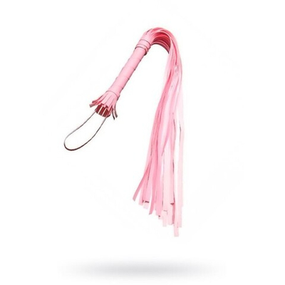 Розовая плеть из искусственной кожи (Цвет: розовый)