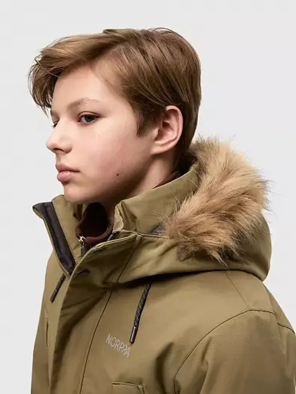 Парка подростковая ANAVGAJ NORPPA пихта