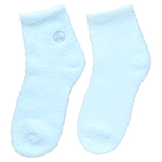 Earth Therapeutics, Aloe Moisture, носки с алоэ, синий, 1 пара