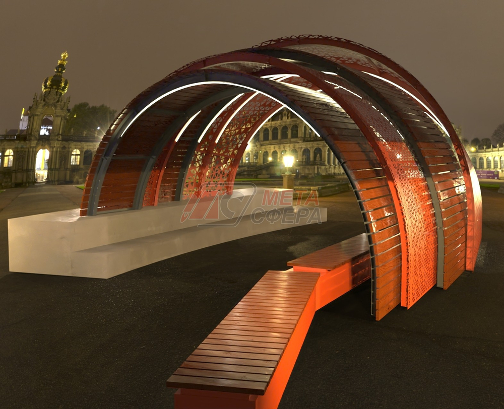 Пергола Ракушка