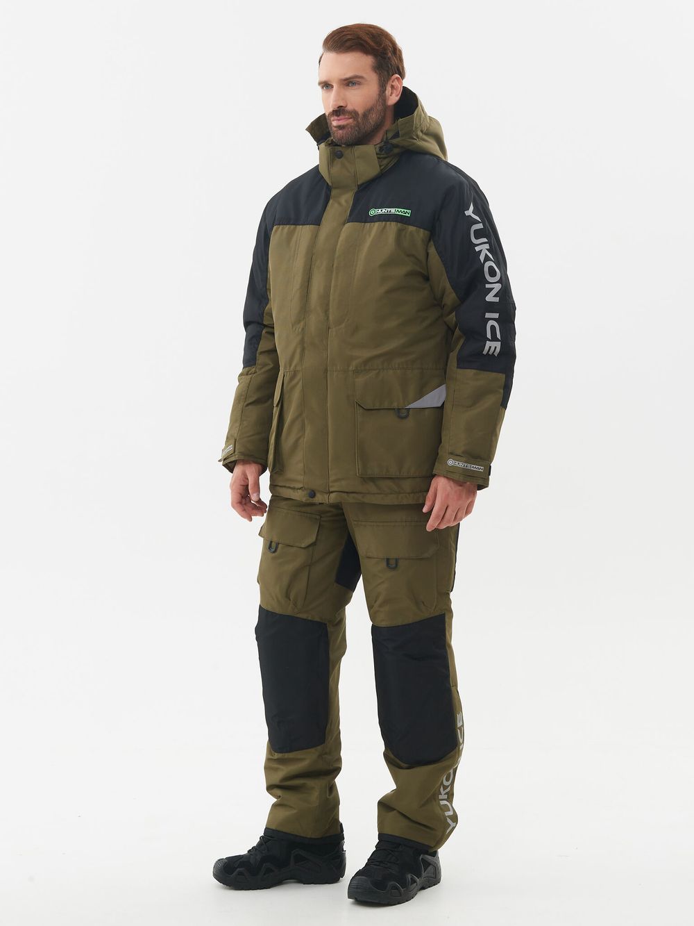 Костюм зимний Yukon Ice ткань Cat's eye цвет Хаки/Черный