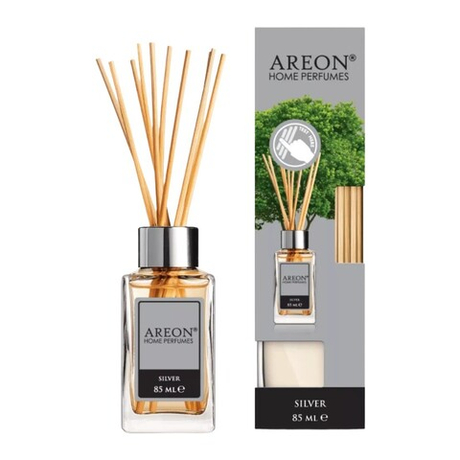 AREON Аромадиффузор 85мл Sticks LUX Silver с палочками (71867)