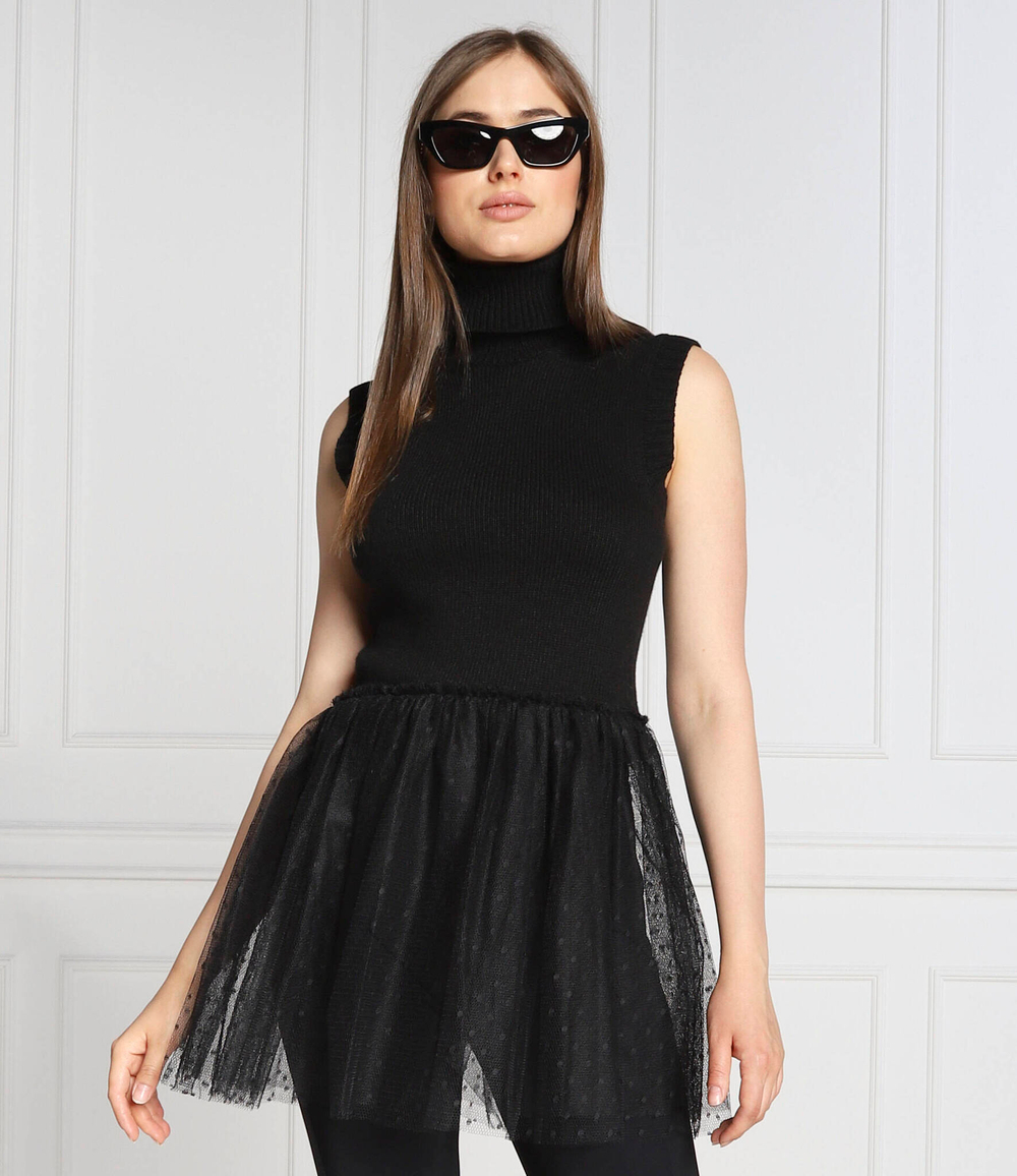 гольф Red Valentino - черный(1R3KM01F6KE)