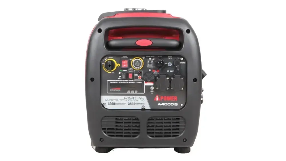 Генератор бензиновый инверторный A-iPower A4000IS электростартер 4 кВт 230В однофазный с электростартером, дистанционным запуском и выдвижной ручкой