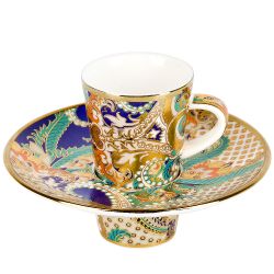 Набор кофейный 12пр. "Saphir" (6 персон) v=90мл. (фарфор) (подарочная упаковка)