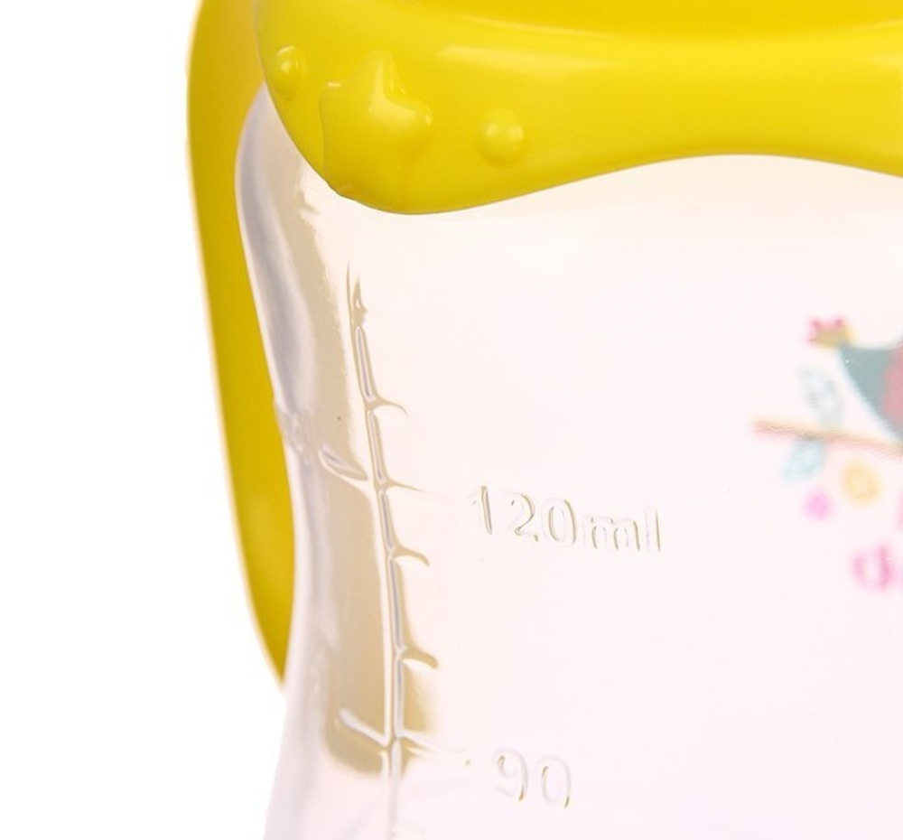 Бутылочка для кормления «Мамина радость» детская приталенная, с ручками, 150 мл, от 0 мес. 2969863