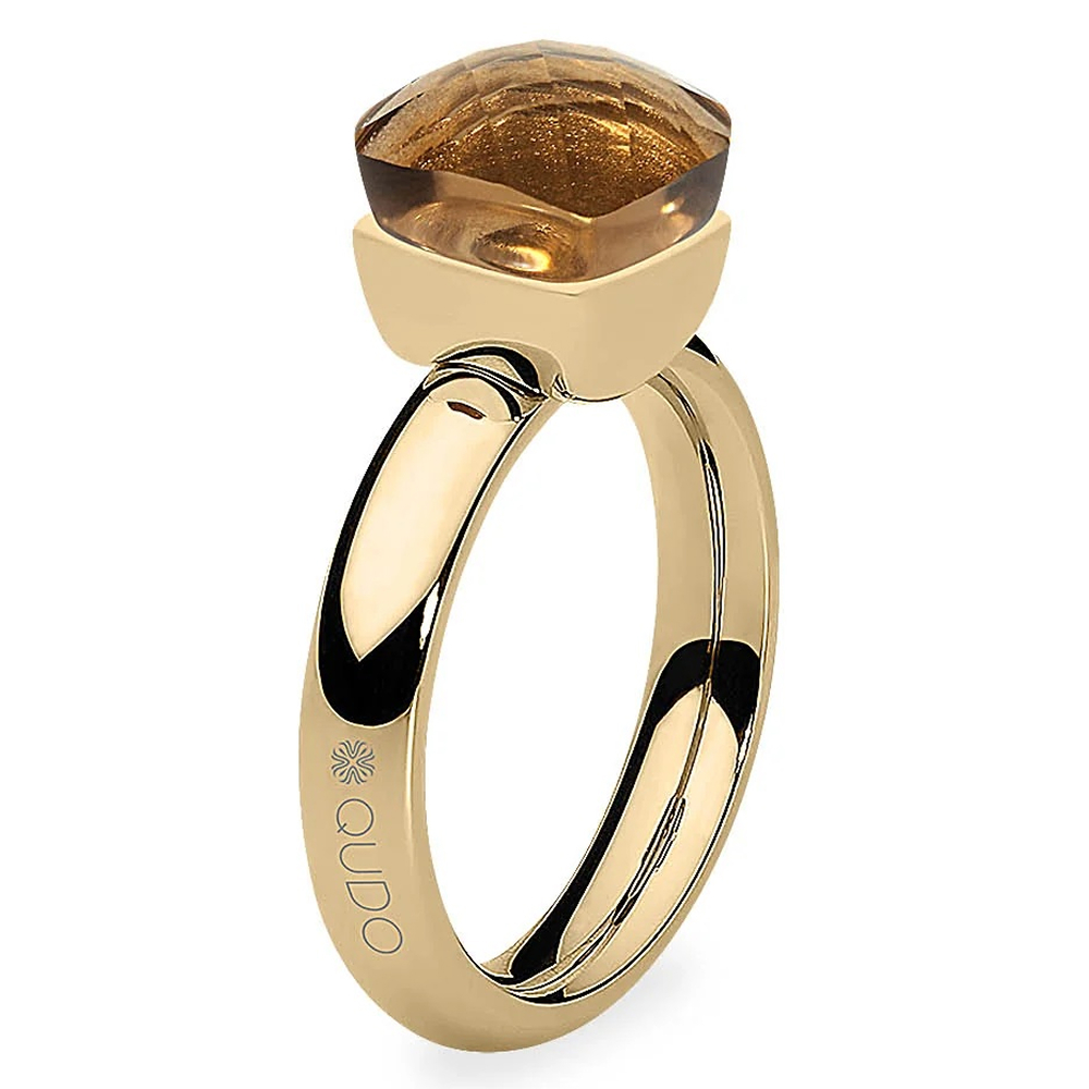 Кольцо Qudo FIRENZE 19 (G) Smoked Topaz 107001/40-5108 19 размер 19