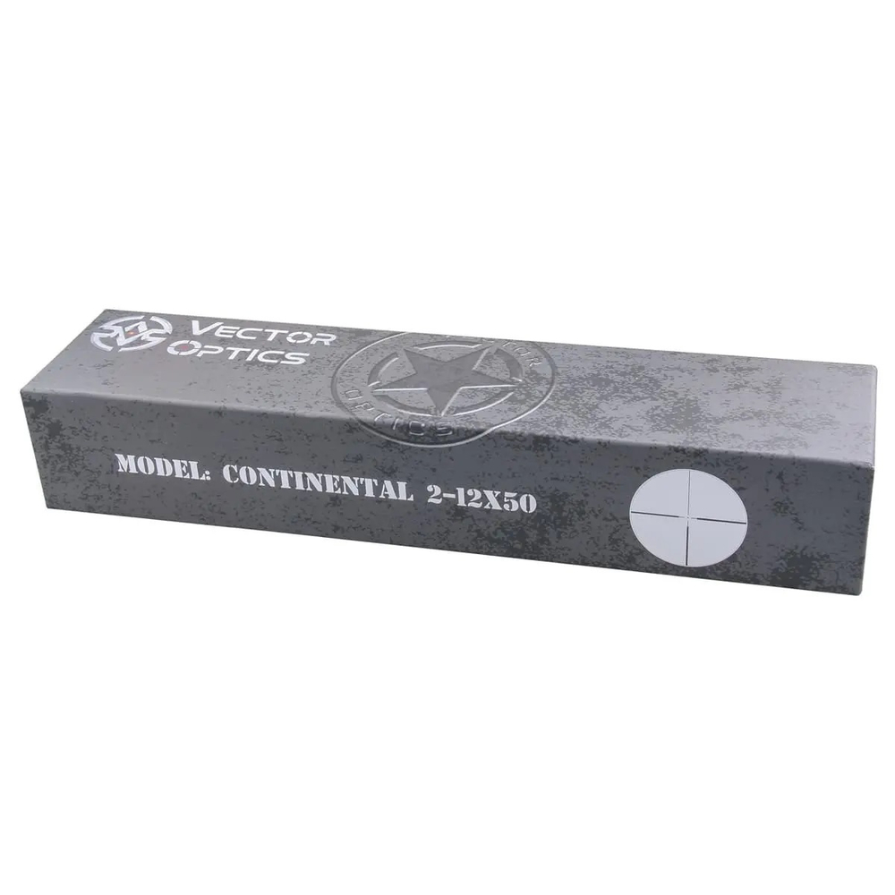 Оптический прицел Vector Optics Continental 2-12x50 Hunting, сетка L4a, 30 мм, азотозаполненный, с подсветкой (SCOM-15P)