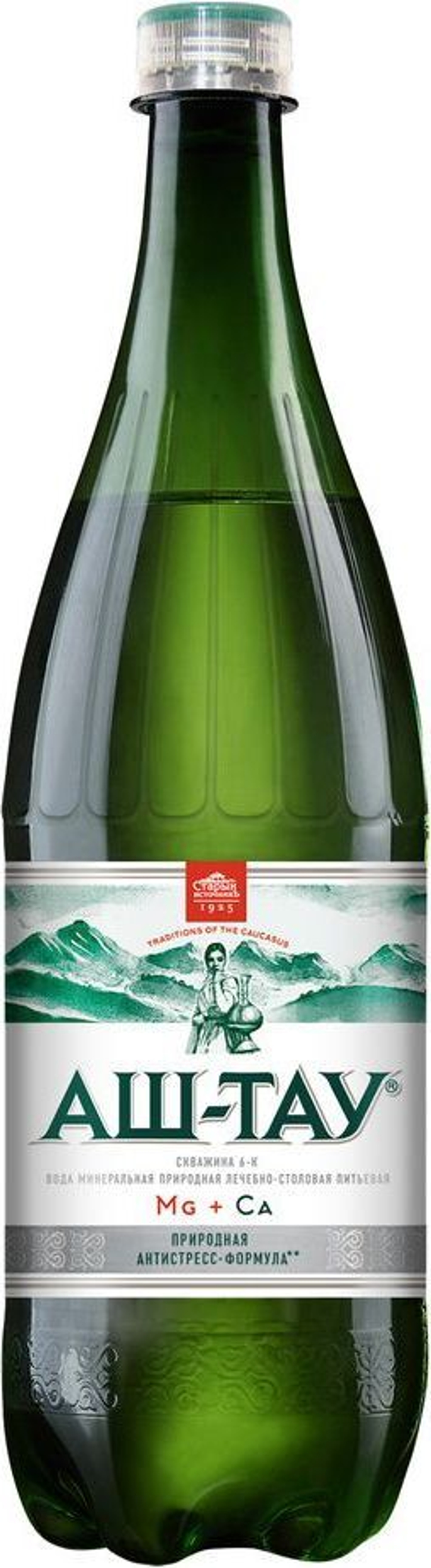 Аш-Тау Скважина 6-К Минеральная Лечебно-Столовая Вода 1,5л