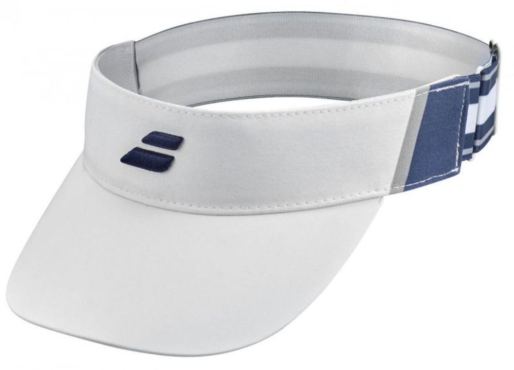 Козырек теннисный Babolat Elastic Visor - white/estate blue