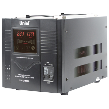 RS-1-15000 Стабилизатор Uniel релейный однофазный. 15.0 кВА.