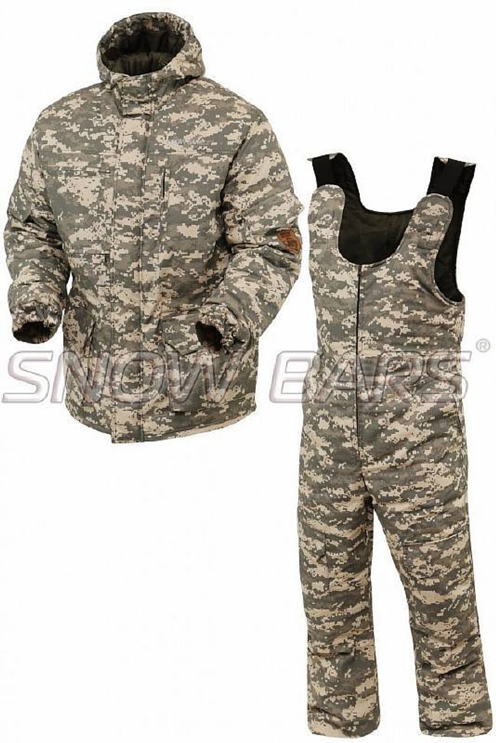 Костюм зимний Горка Rip-Stop At-Digital Снежный Барс