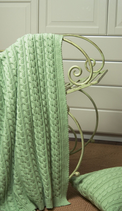 Элитный плед детский Imperio 36 зелёный от Luxberry