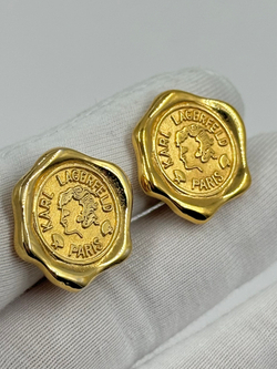 Клипсы Karl Lagerfeld