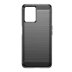 Чехол в стиле карбон для смартфона Realme 9 4G и Realme 9 Pro+ Плюс, серии Carbon от Caseport