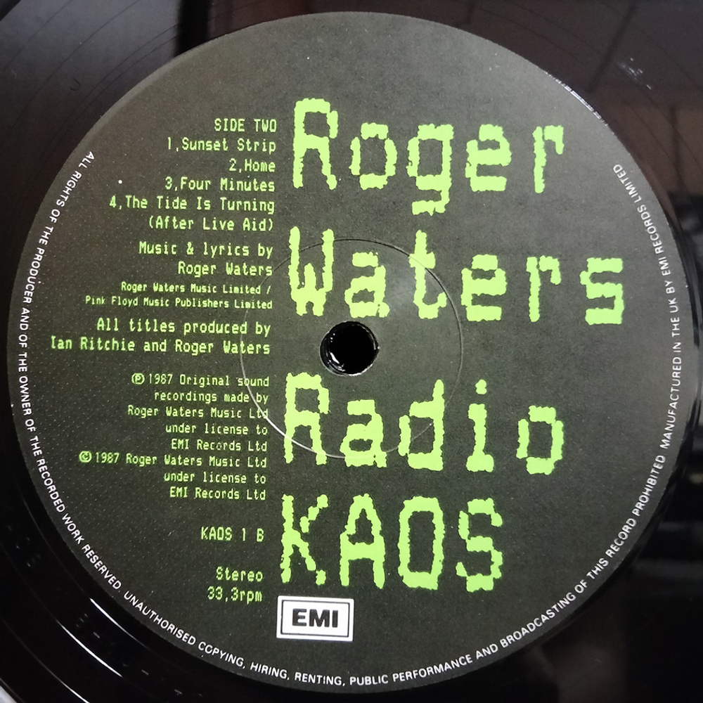 Roger Waters / Radio K.A.O.S. (LP)