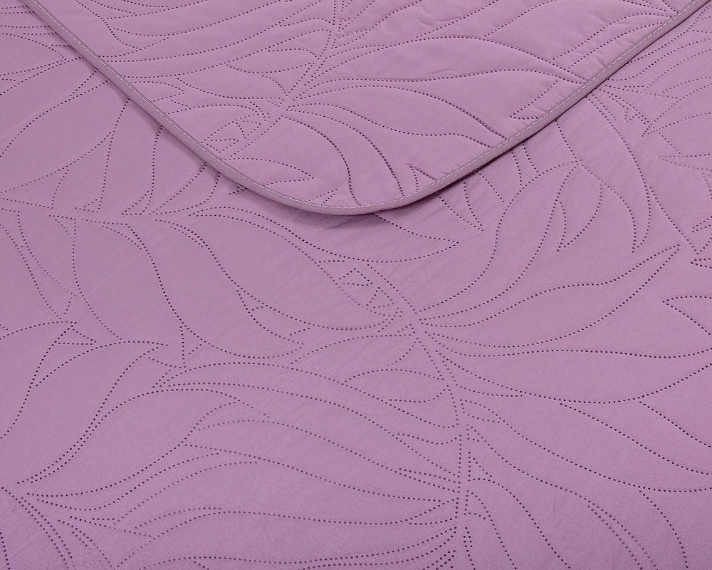 Покрывало на кровать, стеганое, поплин с размерами 215х220