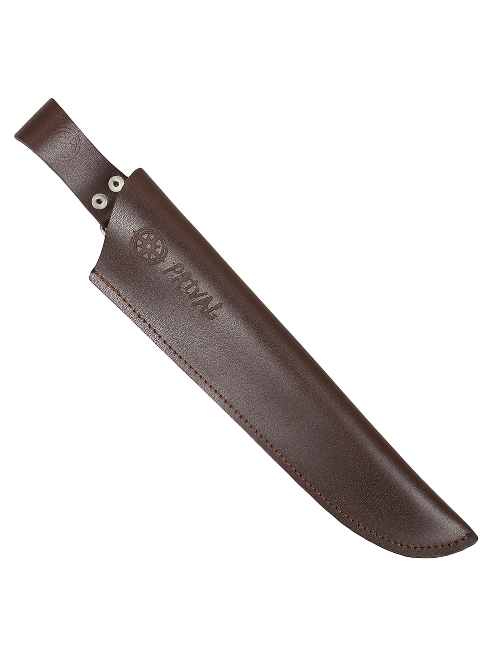 Ножны-чехол для ножа кожаный без гарды Prival Н3,  для клинка  до 250х45мм