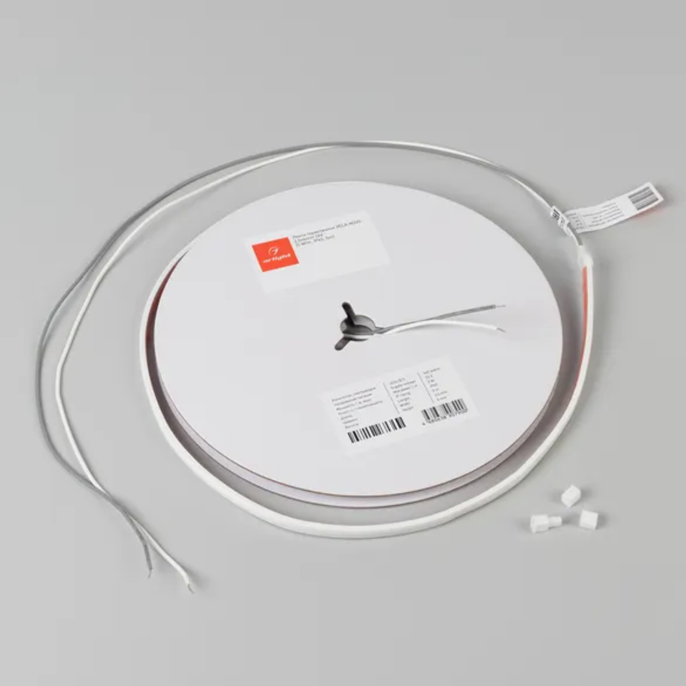 Светодиодная лента герметичная VELA-M240-2.5x6mm 24V Warm2400 (5 W/m, IP65, 5m) (Arlight, узкая) 053270