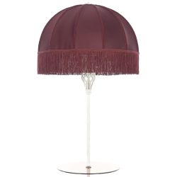 Citilux Базель CL407923T Торшер патина со столиком и красным абажуром